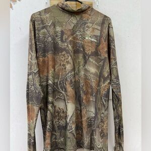 Cabela’s 3D seclusion bug skinz Men's Camouflage Long Sleeve Shirt XL